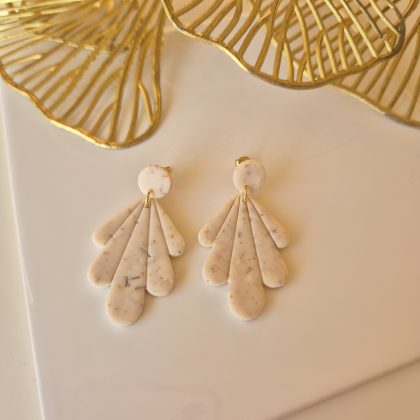 Fleur Botanical beige (ook in zilverkleurig rvs)